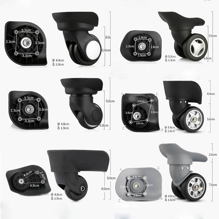 Spot luggage universal wheel repair accessories code pull rod travel