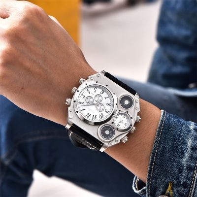 （A Decent035）นาฬิกาข้อมือชาย ClockDecoration Reloj Hombre 2018