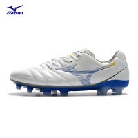 Mizuno ถ้วย REBULA รองเท้าฟุตบอล FG ของผู้ชายหนังจิงโจ้