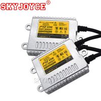 Skyjoyce บัลลาสต์ซีนอนไฟหน้ารถยนต์2ชิ้น Ac 12V 45W เริ่มต้นอย่างรวดเร็ว Hid บัลลาสต์อิเล็กทรอนิกส์สำหรับ H11 H1 H7 45W ชุดหลอดไฟเสริมไฟหน้ารถยนต์