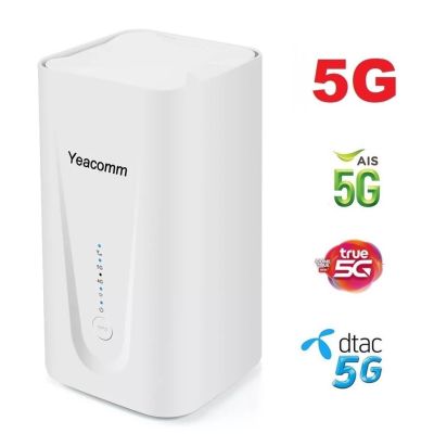 5G Router 2.0Gbps,WiFi 6  เราเตอร์ 5G ใส่ซิม รองรับ 5G AIS DTAC TRUE - Yeacomm