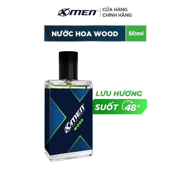 Nước hoa - X-men Wood: Hãy tạo dấu ấn của riêng bạn với hương thơm đẳng cấp từ X-Men Wood. Hương thơm đầy nam tính, quyến rũ và lôi cuốn sẽ đưa bạn tới một thế giới mới của sự tự tin và phong cách. Khám phá ngay và trở thành người đàn ông đưa ra những quyết định đúng đắn nhất.