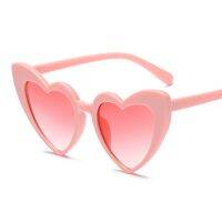 【YF】♂  Ladies Shaped Sunglasses Plastic Woman Brand Designer Fashion Rimless LOVE Lenses Glasses Oculos