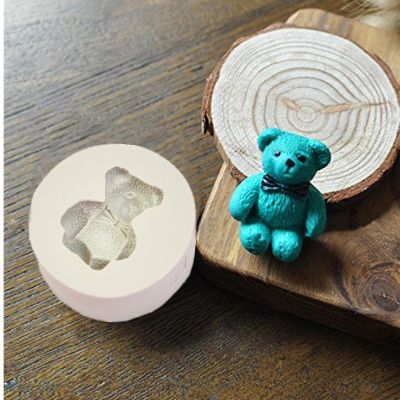 【☊HOT☊】 RTERT54634 แม่พิมพ์น้ำตาลหมีเล็ก1ชิ้นแม่พิมพ์แม่พิมพ์ซิลิโคนฟองดองเค้กพิมพ์ช็อคโกแล็ตตกแต่งแม่พิมพ์กัมเพส