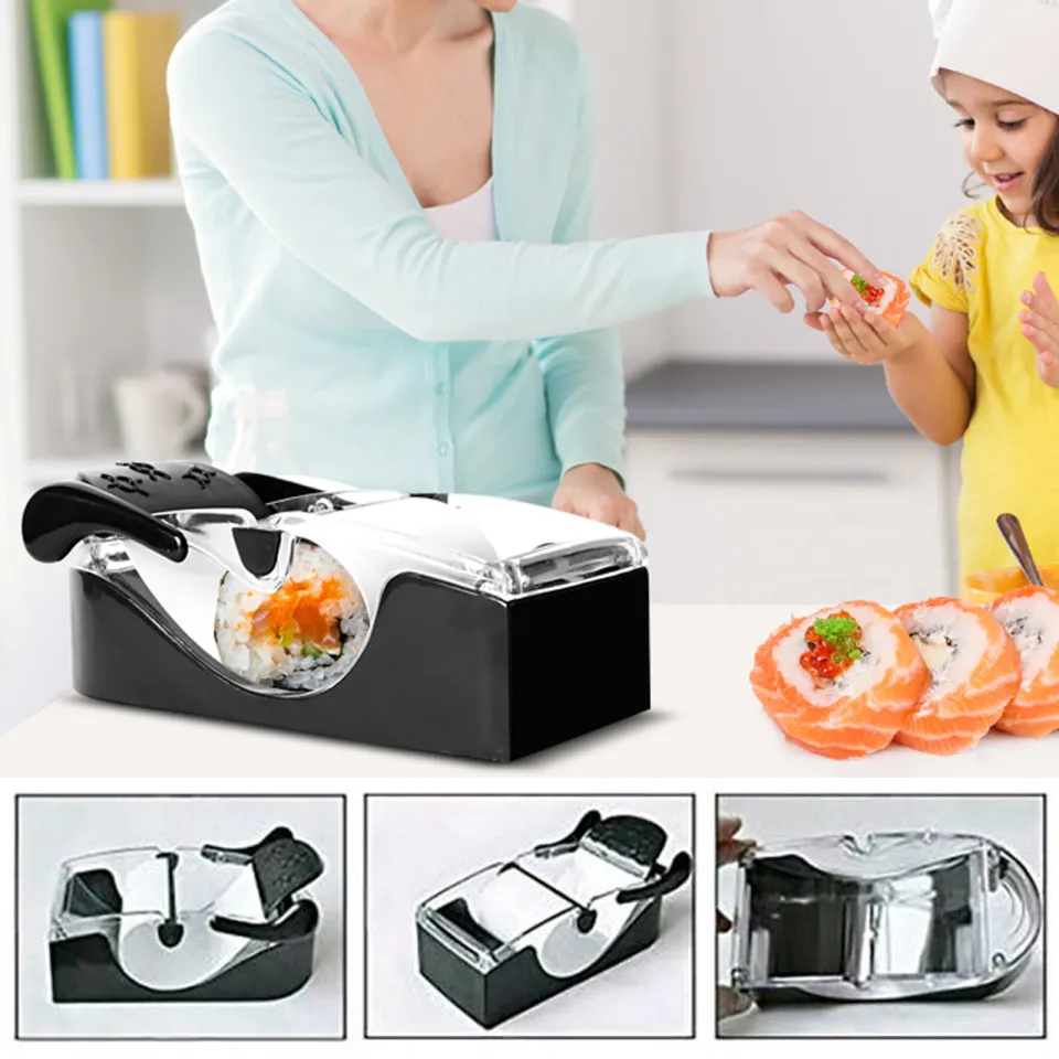 Fashion Easy To Use Perfect DIY Roller Machine Roll Sushi Maker