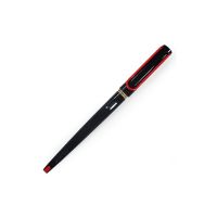ปากกาคัดลายมือ LAMY ปากกาหมึกซึมคลิปสีแดงความสุข/ความกว้างของการเขียนสีดำขนาด: 1.9มม. L15-1.9MM [นำเข้าคู่ขนาน]
