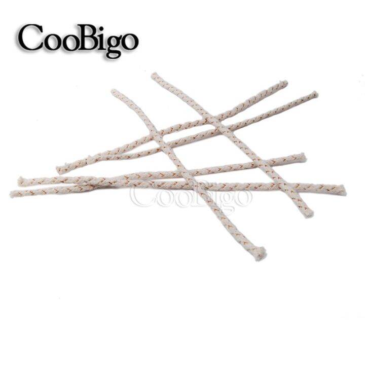 50pcs Copper Wire Lighter Cotton Core Wick for Zippo Petrol Gas Fuel