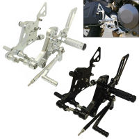 สำหรับ Ducati Monster 696 2008 2009 2010 2011 2012 2013 2014รถจักรยานยนต์ปรับ Rcing Rider Rearset Shift ด้านหลังชุดที่วางเท้าหมุด