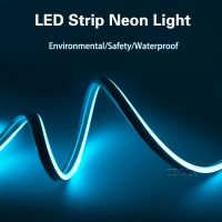 Neon licht 12V LED Flexible car Diode tape SMD 2835 120LEDs/M IP67Waterproof DIY soft light bar Dekoration Streifen strip light