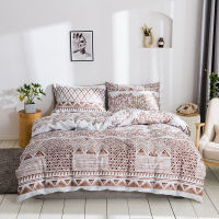 Home Textiles Floral Style Hidden Zipper Duvet Quilt Cover And Pillow Case Bedding Set FullTwinQueenKing Size Bedclothes