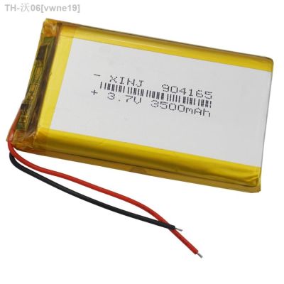 3.7V 3500 mAh 12.95Wh Rechargeable Polymer Li Lithium Lipo Battery 904165 Cell For GPS PAD LED MID Portable DVD E-Book Tablet PC [ Hot sell ] vwne19