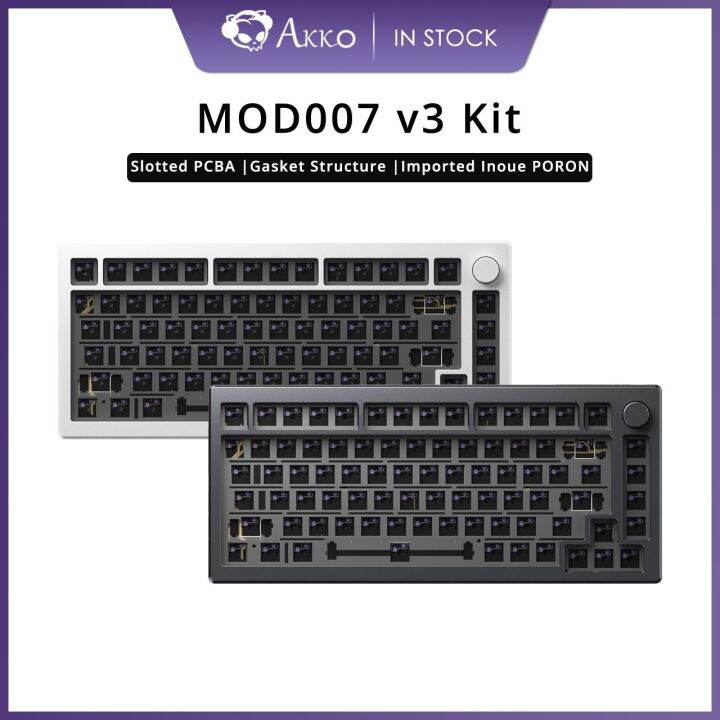 Akko MOD007 V2/V3 Keyboard DIY Kit Hot Swap Gasket Mount with 82Key