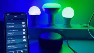 ( โปรโมชั่น++) คุ้มค่า ⭐ หลอดไฟ Wifi Alexa LED E27 หลอดไฟสมาร์ท หลอดไฟ อัจฉริยะ ควบคุมผ่านมือ ใช้งานได้ Android 4.0 /IOS 0.9 ราคาสุดคุ้ม หลอด ไฟ หลอดไฟตกแต่ง หลอดไฟบ้าน หลอดไฟพลังแดด