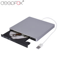 Deepfox External Optical Drives USB 2.0 DVDCD Burner Drive Slim Portable DVD RW Driver For Notebook Laptop Desktop