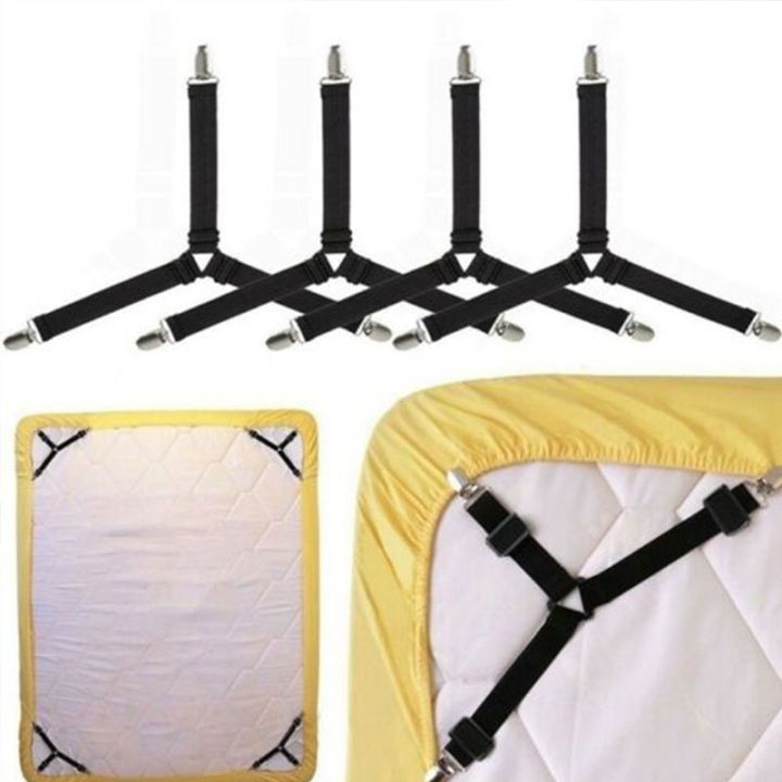 4-pcs-holder-strap-cloth-strap-slip-on-sheets-securing-clip-elastic-band-strap-clips-furniture-holder-mattress-clip