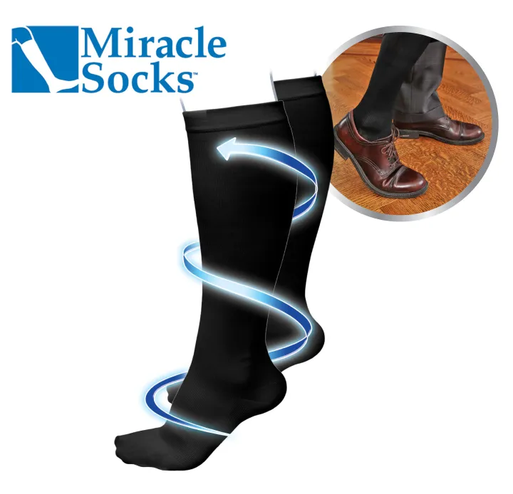 BUY 1 TAKE 1 UNISEX MIRACLE SOCKS ANTIFATIGUE COMPRESSION SOCKS SOOTHE