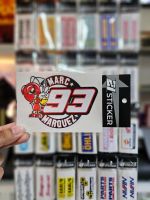 สติ๊กเกอร์ตกแต่งมอเตอร์ไซค์ Bigbike / 93 MARC MARQUEZ