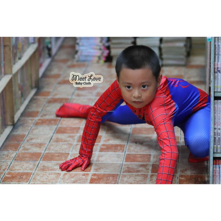 bab-ชุดของขวัญเด็กแรกเกิด-ในสต็อกในกรุงเทพ-ชุดสไปเดอร์แมน-into-the-verse-ชุด-spiderman-ชุดแฟนซี-ฮีโร่-ผ้านิ่ม-พร้อมส่ง-ชุดของขวัญเด็กอ่อน-เซ็ตเด็กแรกเกิด