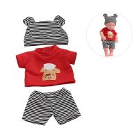 【YF】 3 Pieces Reborn Baby Dolls Clothes 11 inch Outfit Accessories Cartoon Bear Set for reborn doll Newborn Girl Boy Doll hot