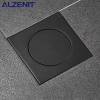 Floor Drain Sewer Odor Deodorant Tool Stopper Square Pop-up Trails Plate Brass Core Anti Hair Filter Bathroom Accessories Dishracks Sink accessories