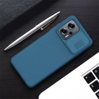 เคสมือถือ OKJHHUHGYYHF NILLKIN สำหรับ Xiaomi Poco X4 GT 5G เคส Camshield ฝาสไลด์กล้องความเป็นส่วนตัวฝาหลังโทรศัพท์สำหรับ X4GT Poco 5G