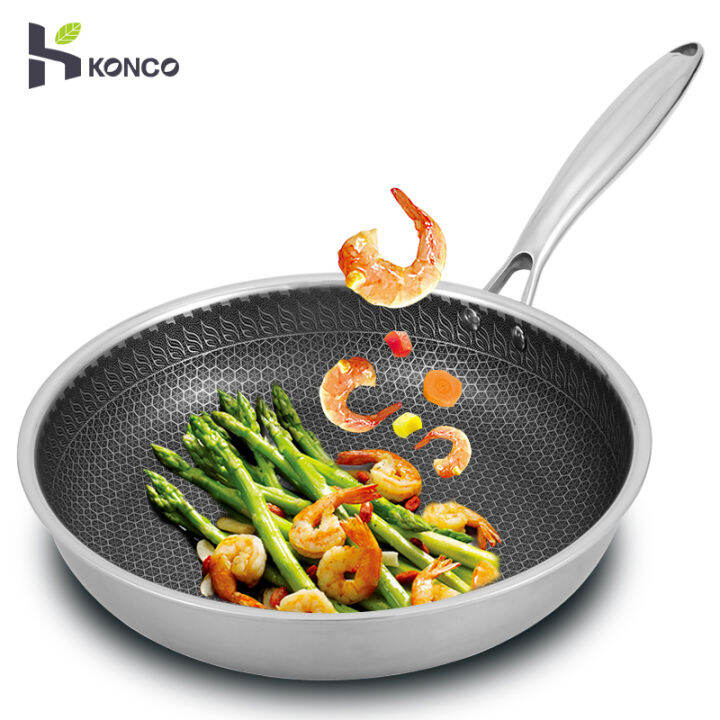 Konco nonstick Pan Frying Pan General application of induction cooker Gas Cookware Nonstick