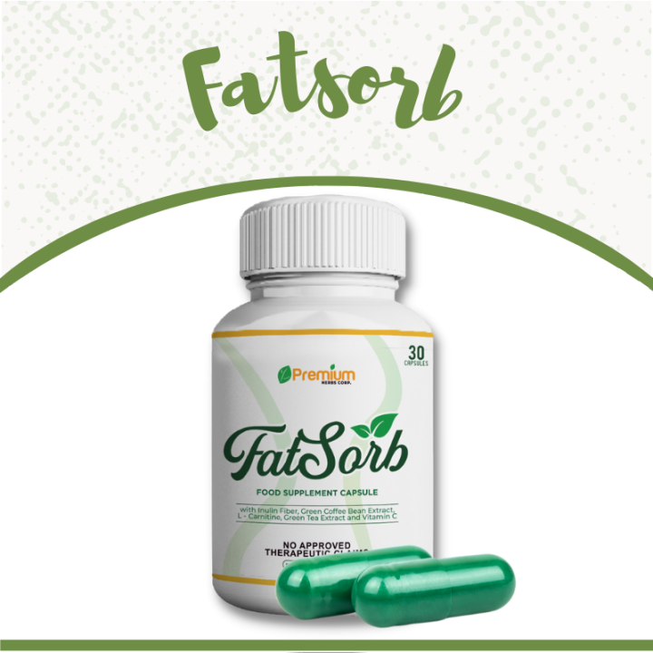 "Belly Fats No More!" 😉 1 Bottle (30 Capsules) Fatsorb Slimming Food