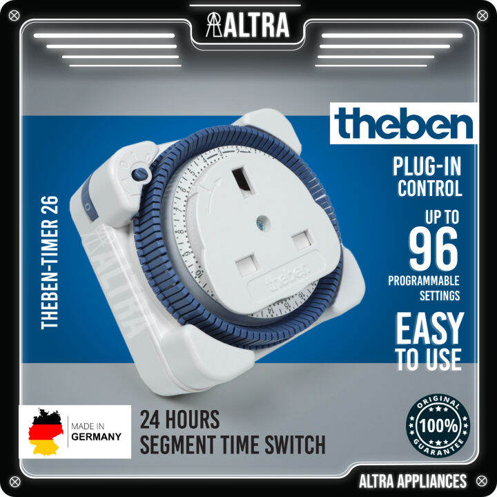 THEBEN 13A 24hrs PLUG in TIMER / THE BEN TIME SWITCH Lazada