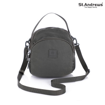 St.Andrews กระเป๋าเป้ขนาดเล็ก ใช้งานได้ 2 รูปแบบ รุ่น SSH0001 - สีเทา
