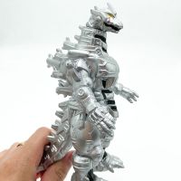 Mecha Godzilla ตุ๊กตาขยับแขนขาได้ราชาแห่งข้อต่อที่สามารถเคลื่อนย้ายได้มอนสเตอร์ไดโนเสาร์ขนาด17ซม. โมเดล Mechagodzilla