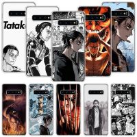 [Hot K] อะนิเมะโจมตีผ่าพิภพไททัน Eren เคสโทรศัพท์สำหรับ Samsung Galaxy S20 S10 FE บวก S22 S21พิเศษ S9 S10E S8ขอบ S7 J4 + เคสโทรศัพท์วิบวับ