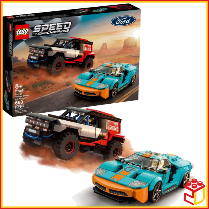 76905 Lego Speed Champions Ford Gt Heritage Edition And Bronco R 