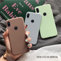 2022 matte silicone phone case on for honor play 8x 10X 8A 8C view 20 v20 8 9 10 lite 7x 7s 7a 7c pro v10 candy color