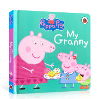 English original peppa pig: my granny pink pig little sister, my grandmothers childrens Enlightenment paper book