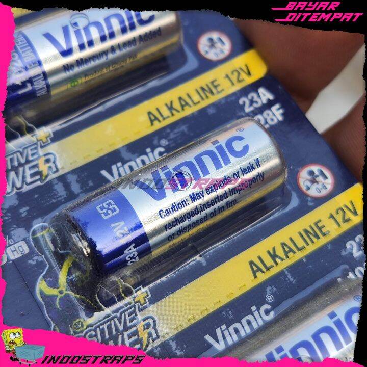 23A L1028F 1028 ALKALINE 12V BATTERY BATERAI ORIGINAL AWET | Lazada ...