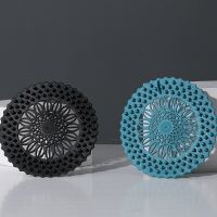 Bathroom Hair Drain Collection Mesh Sewer Kitchen Shower Drain Silicone Sink Cover Anti-blocking Floor Drain Cover Filter Mesh Dishracks Sink accessor