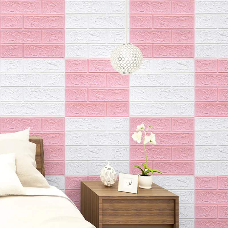 New Design Self Adhesive Wall Sticker Decorative 3D Foam Brick Wallpaper in  China - China XPE Wall Paper, Wall Sticker