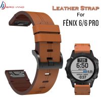 （Bar watchband）สายนาฬิกาอัจฉริยะ Fenix 6 6XPro,สายหนังสายสำรอง22Mm ปลดไวสำหรับ Garmin Fenix 5 5X บวก3HR Fenix 7 7X