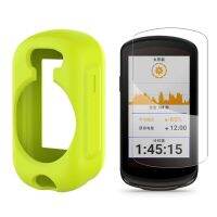 Tempered Glass+Silicone Case For Garmin Edge 530 830 130 Plus GPS Bike Bicycle Computer Screen Protector For Edge 830 Soft Cover Cables