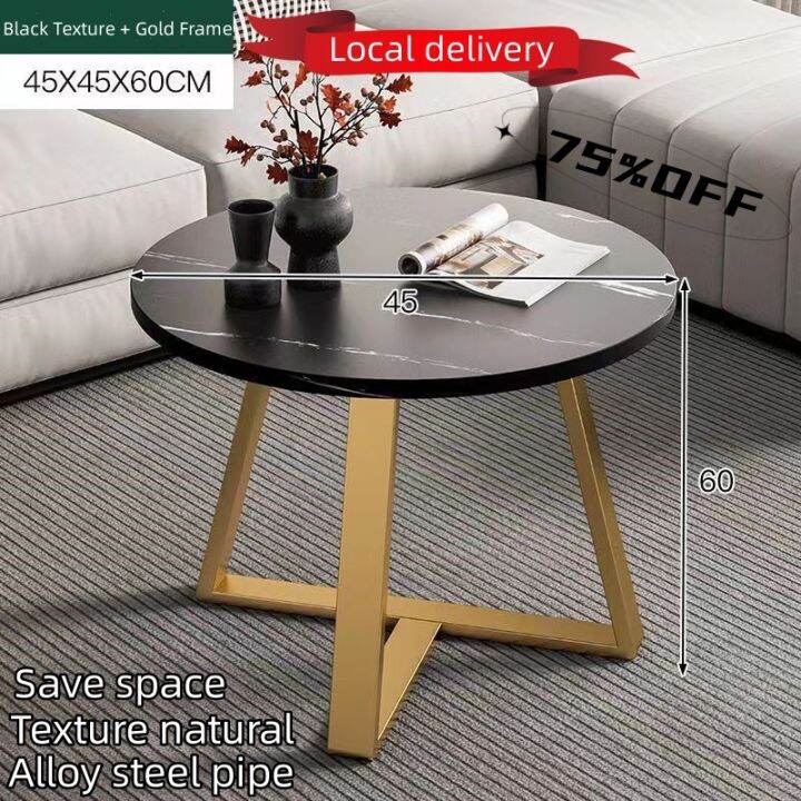 Small tea table household small table square sofa table side table sofa ...