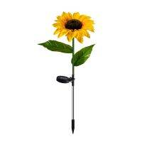 Solar Led Light Outdoor 2/4/head Sunflowers Flowers for Garden Decoration Waterproof Lawn Lamps for Patio Yard Wedding Holiday