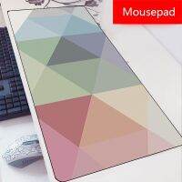 Large Size Geometric Pattern Desk Mat Natural Rubber Material Computer Mouse Pad Thickening Table Mats