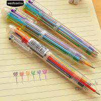 【Ready Stock】 ❀✣ C13 ?6 Colors 0.5mm Oily Ink Ballpoint Pen Office School Smooth Writing Ball Pen