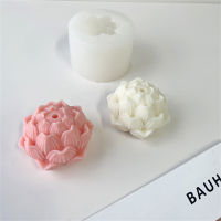 Soap Cake Silicone Mould Decorative Chocolate Flower Lotus Candle Mold