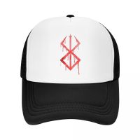 Fashion Unisex Berserk Sacrifice Mark Trucker Hat Adult Kentarou Miura Manga Adjustable Baseball Cap Men Women Outdoor