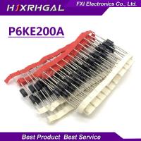 20pcs P6KE200A P6KE P6KE200 ไดโอดโทรทัศน์ 200A Transient suppression ไดโอด