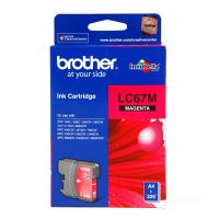 Brother LC-67M Magenta ตลับหมึกอิงค์เจ็ท สีชมพู ของแท้