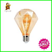 หลอด LED HI-TEK G95 GOLD DIAMOND 6 วัตต์ WARMWHITE E27LED FILAMENT BULB HI-TEK G95 GOLD DIAMOND 6W WARMWHITE E27 **จัดส่งด่วนทั่วประเทศ**