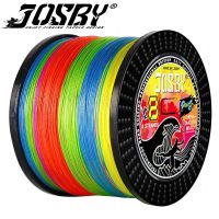 JOSBY Fishing Line 4/8 Strands 300M 500M 1000M Multicolour 100% PE Wire Multifilament Japanese strong Smooth Durable Carp Cord Fishing Lines