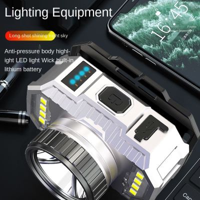 Led Super Bright Headlamp Rechargeable Lantern High Light Mineral Lamp High Power Super Long Lithium Battery Standby Xenon